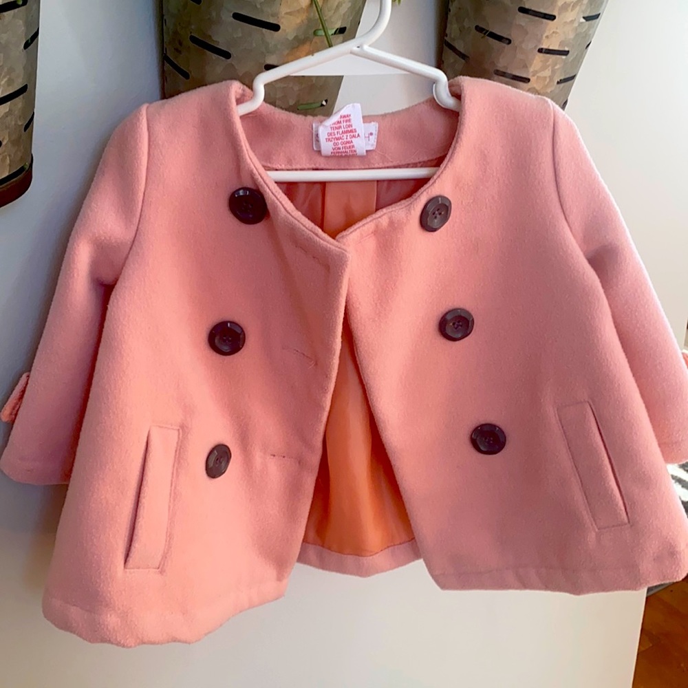 Blush Brown Button Jacket